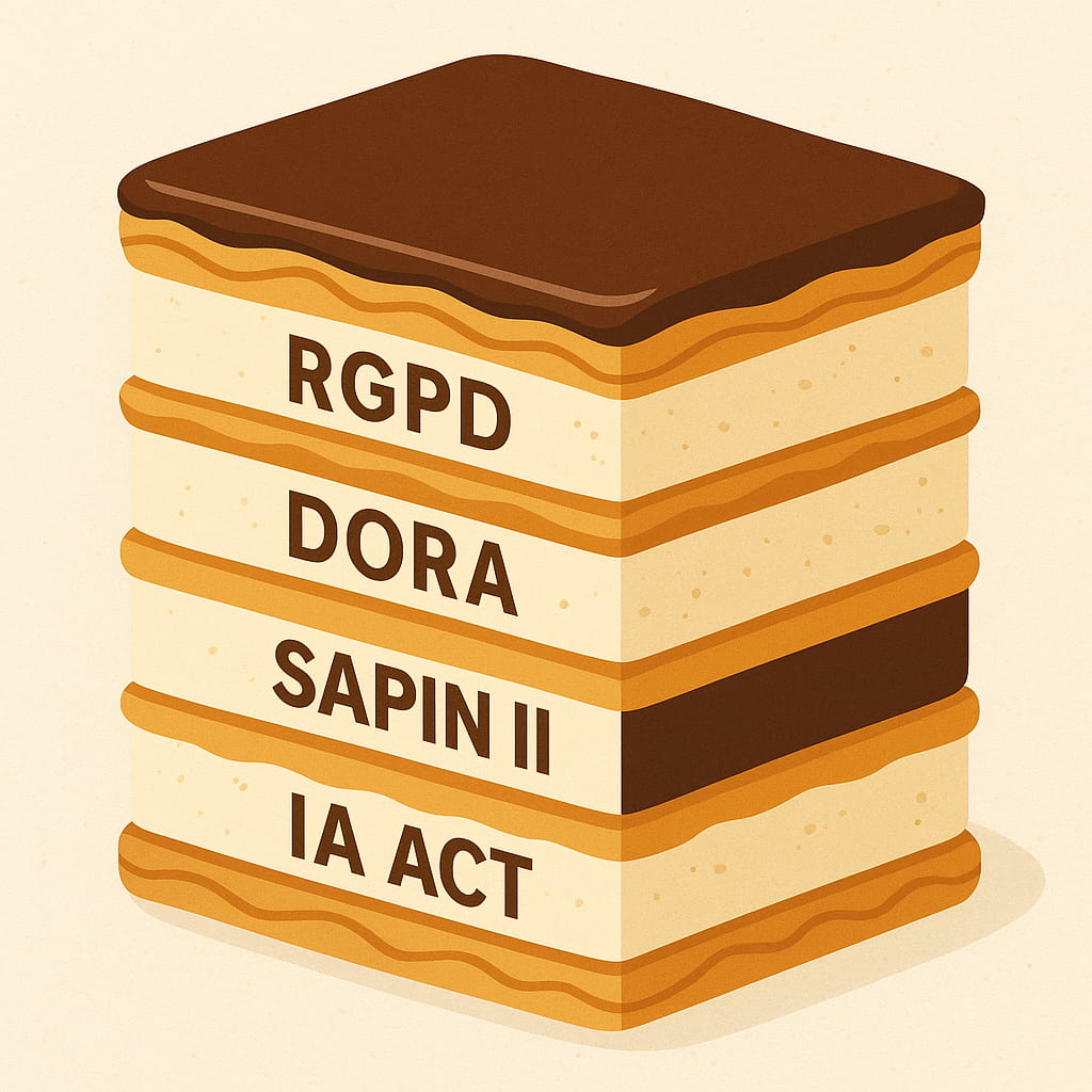 RGPD, DORA, SAPIN II, IA ACT