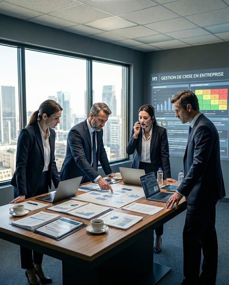 Gestion de crise : préparation, cellule et exercices